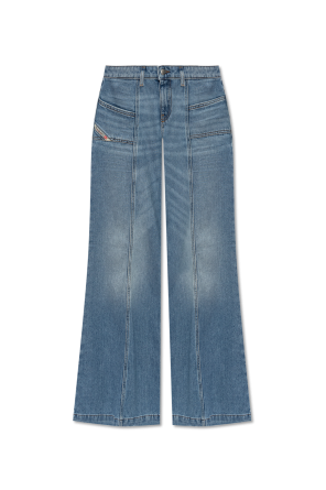 デニム・ジーパン MARANT ETOILE JEANS CARGO NAYLA IN DENIM Marant Etoile 